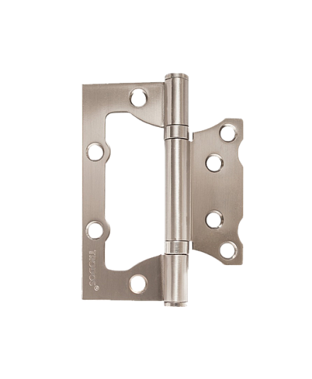 Накладные петли бабочки Петля накладная TRODOS 2BB 100х75х2,5мм SN 